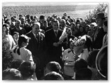 1958 - Fasi dell'inaugurazione con il sindaco D.Marchi