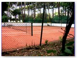 Tennis nel parco privato.