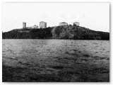 1892 - La 'punta' vista dal mare. Le costruzioni sono veramente poche. 
