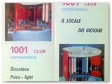 Pubblicit della discoteca 1001 Club (Arch. Meini)