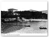 1929 Villa Marina con il porticciolo e il garage barche