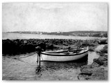 Anni '20-30 - Il 'bagnetto' lungo il viale Trieste con la barca 'Renzo' di Renzo Cassigoli