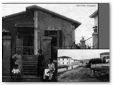 1922 - Villa Cassigoli in basso il viale nel 1939