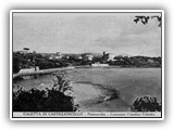 1935 - Veduta del golfo dalla pineta con la nuova passeggiata a mare