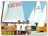 1975 - Fabrizio, Leo e Fabio - Circolo Canottieri Solvay - Campionato Italiano