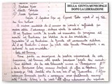 18 luglio 1944 - Prima deliberazione della Giunta Comunale dopo la liberazione con il Sindaco Secchi Tullio.