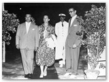 20 luglio 1958. Il Sindaco D. Marchi riceve gli ospiti.