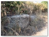 Rosignano M. - Il bunker si trova sulla strada dietro la casa Nocchi, in localit la Croce. (Arch.L.Luperini) 