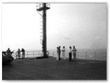 1983 - In testa al pontile Solvada