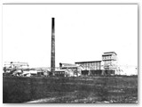 1916 - Vista da nord, la produzione di soda caustica  iniziata 
