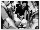 3-8-1979 - Si prepara l'arresto definitivo alla presenza degli ingg. De Gaudenzi, Grillo, Muzzati.
