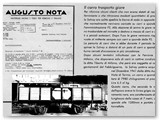 1941 - Trasporto soda caustica in giare su carri a sponde. (Arch.L.Luperini)