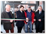 Inaugurazione della sede ristrutturata con il sindaco Franchi