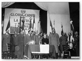 1950 - Consegna della bandiera alla sezione A.N.C.R. di Rosignano Solvay