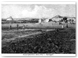 Anni '30 - Oltre le dune case Cardini e Braccini dove nascerà p.za Monte alla Rena (Arch. Scaramal)