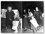 1960 - Befana Comune R.M. A sin. la sig.ra Michetti, a destra la sig.ra Marchi (Foto Barlettani)