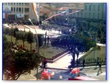 Aprile 1983 - Inaugurazione della piazza dopo la trasformazione dell'arch. Milanesi 