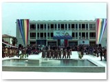 Aprile 1983 - Inaugurazione della piazza dopo la trasformazione dell'arch. Milanesi 