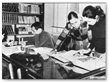 Anni '60 - Studenti in biblioteca