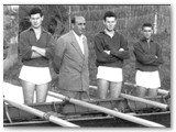 1950 - L'allenatore Voltani con il 'quattro con'