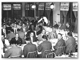 1962 - Il ristorante con la cena sociale per la promozione del Solvay in serie C
