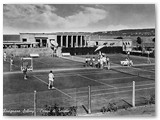 I primi due campi da tennis anni 40