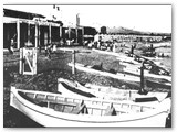1922 - Servizi balneari completi ed insoliti in quegli anni. Imbarcazioni a disposizione