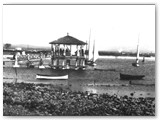 1928 - Il 'fungo' in legno dei primi Canottieri al Lillatro