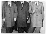 1972 - Dopo l'inaugurazione, Il Prefett Dr. Cataldi, il Dr.Belli, l'Ing.Schreuss, il Presidente Santopadre e il Prof. F. Barbiero, visitano i locali.
