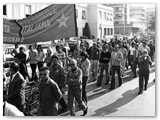 1974 - Manifestazione sindacale antifascista in p.za della Repubblica