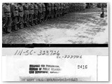 1944 - Parte del battaglione FEB (brasiliani) davanti a Villa Graziani comando USA. (Arch. L.Luperini) 