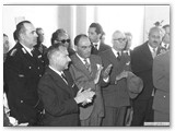 1958 - A sinistra il M.llo Orsini, a destra l'ing. Michetti
